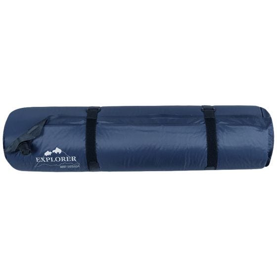 Explorer Selbstaufblasende Thermomatte 200 x 66 x 10 cm Dunkelblau