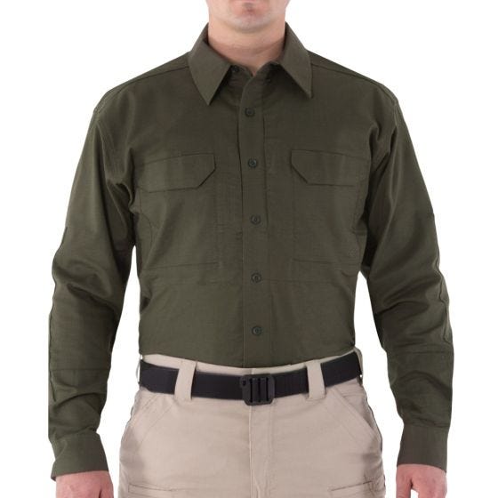 First Tactical V2 Herren Einsatzhemd langärmelig OD Green