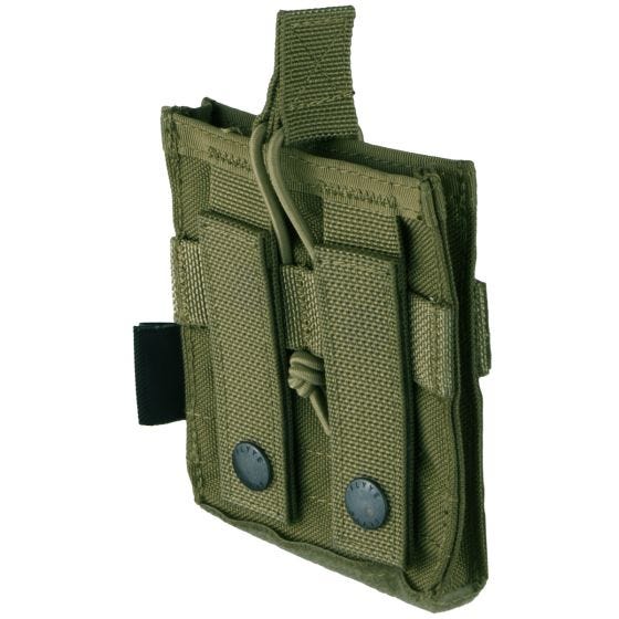 Flyye Flache Zubehörtasche MOLLE-Befestigungssystem Olive Drab