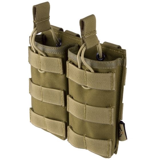 Flyye EV Universal Doppel-Magazintasche mit MOLLE-Befestigungssystem Coyote Brown