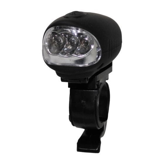 Fox Outdoor Dynamo Head Lamp 3 LED Schwarz