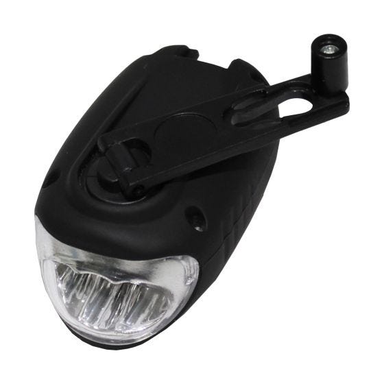Fox Outdoor Dynamo Head Lamp 3 LED Schwarz