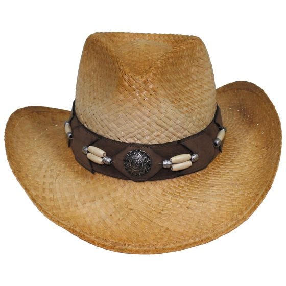 Fox Outdoor Straw Hat Kentucky Braun