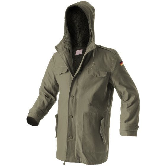 Mil-Tec Bundeswehr-Parka mit Innenfutter Oliv