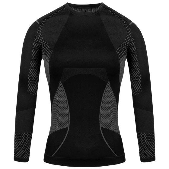 Alpinus Active Longsleeve Basislaag bovenlichaam - Zwart/Grey