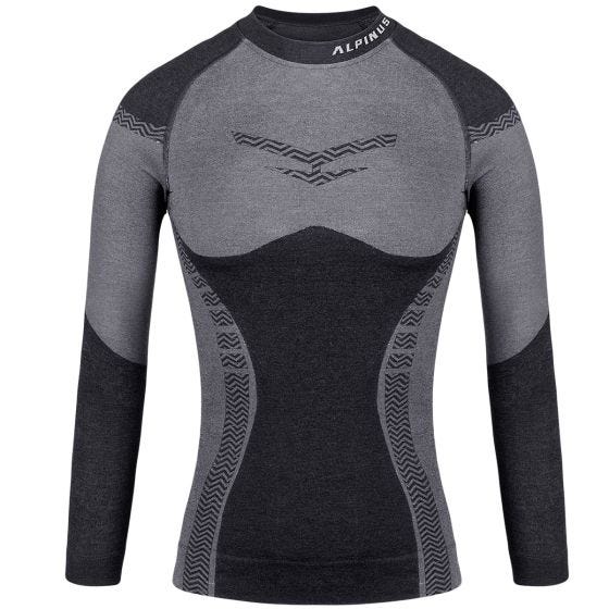 Alpinus Pro Miyabi Edition Longsleeve Basislaag bovenlichaam - Groen