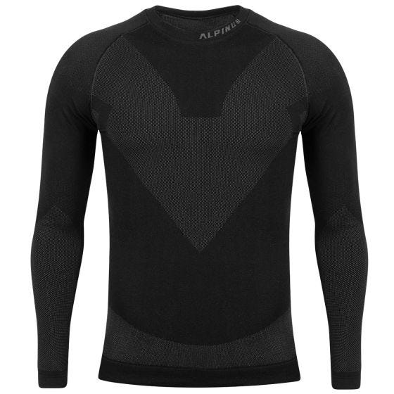 Alpinus Pro Miyabi Edition Longsleeve Basislaag bovenlichaam - Zwart