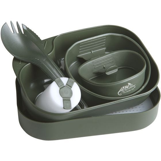 Helikon Wildo Camp-A-Box Complete Camping-Geschirr Oliv