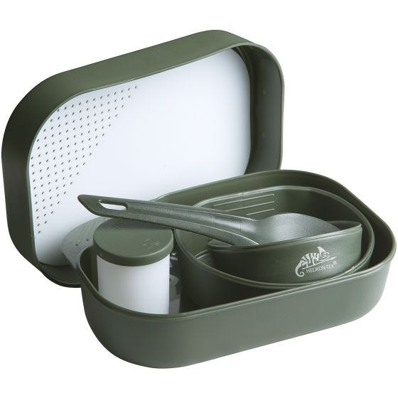 Helikon Wildo Camp-A-Box Complete Camping-Geschirr Oliv