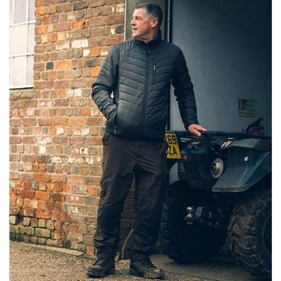 Jack Pyke Hybrid Jacke - Grün