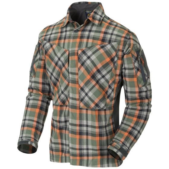 Helikon MBDU-Flanellhemd Timber Olive Plaid