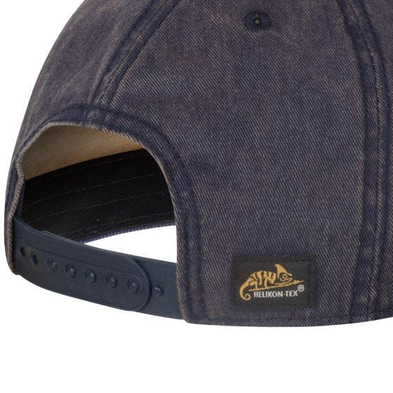 Helikon Plain Schirmmütze - Dirty Washed Navy