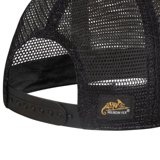 Helikon Plain Trucker Mütze - Washed Dark Green / Washed Black C