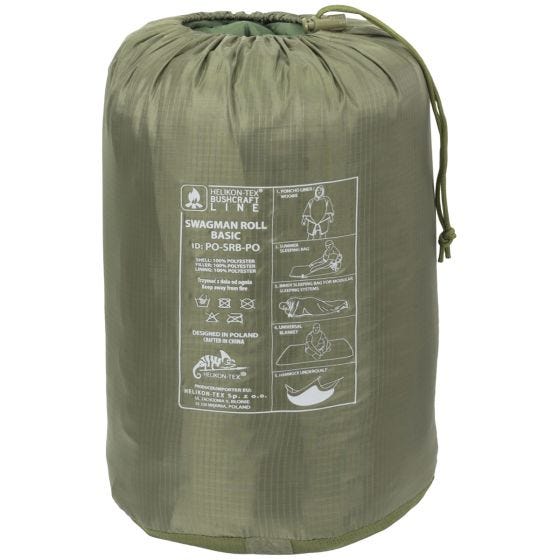 Helikon Swagman Roll Basic Poncho - Olivgrün