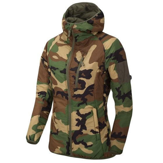 Helikon WolfHound Kapuzenjacke Damen - US Woodland