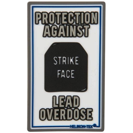 Helikon Lead Overdose Aufnäher - Weiß