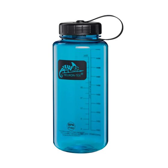 Helikon Wide Mouth Tritan Flasche 1 L - Blau/Schwarz