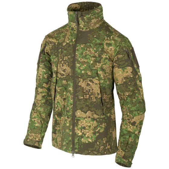 Helikon Blizzard Jacke aus StormStretch-Material PenCott WildWood