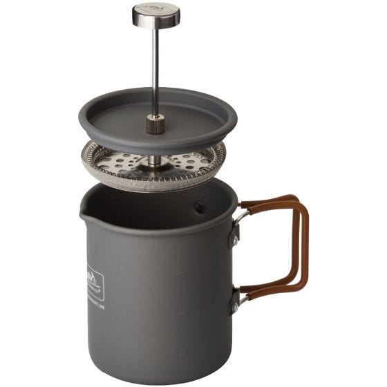 Helikon Camp French Press Kaffeebecher - Grau