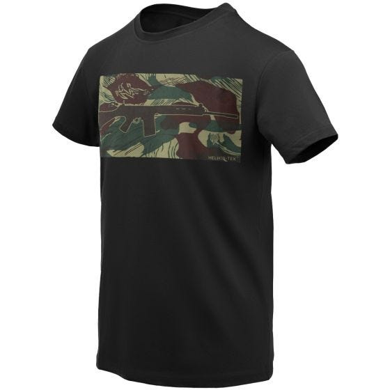 Helikon FN FAL T-Shirt - Black/Rhodesian Camo