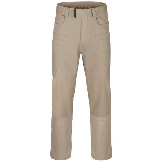 Helikon Hybrid Taktische Hose aus Polyester-Baumwoll-Mischung und Ripstop-Gewebe Khaki