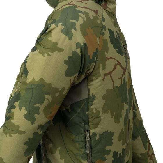 Helikon Reversible Wolfhound Kapuzenjacke - Mitchell Camo Leaf/Mitchell Camo Clouds