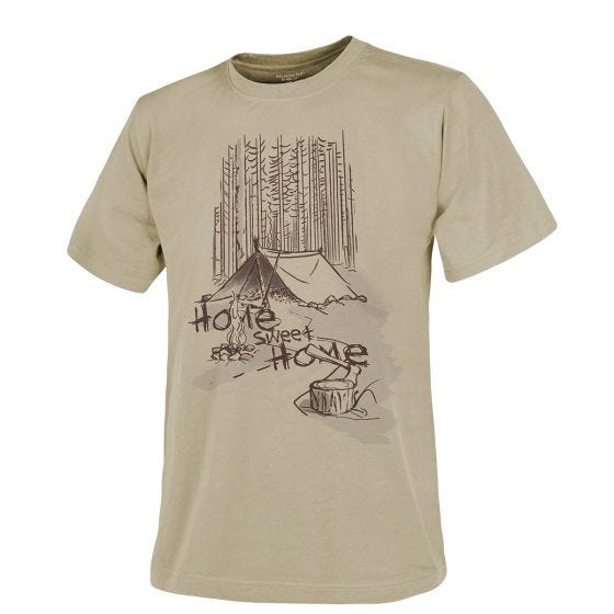 Helikon Home Sweet Home T-Shirt - Khaki