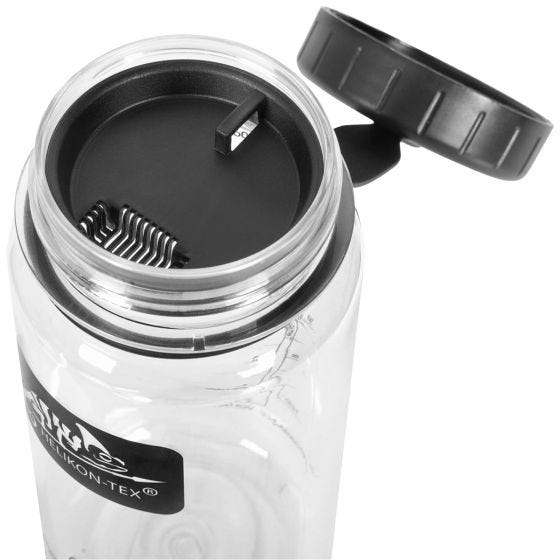 Helikon Tritan Trinkflasche mit großer Öffnung 550ml Klar
