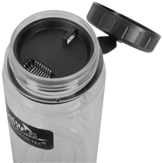 Helikon Tritan Trinkflasche mit großer Öffnung 550ml Smoke