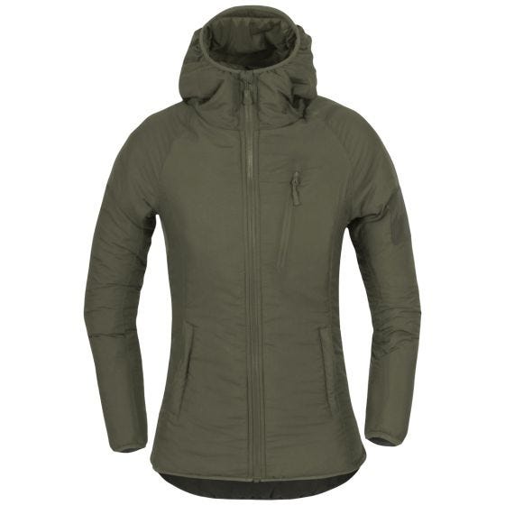 Helikon WolfHound Kapuzenjacke Damen - Taiga Green