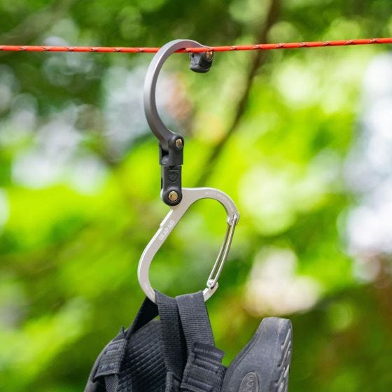 Heroclip Medium Gear Karabiner - Green Machine