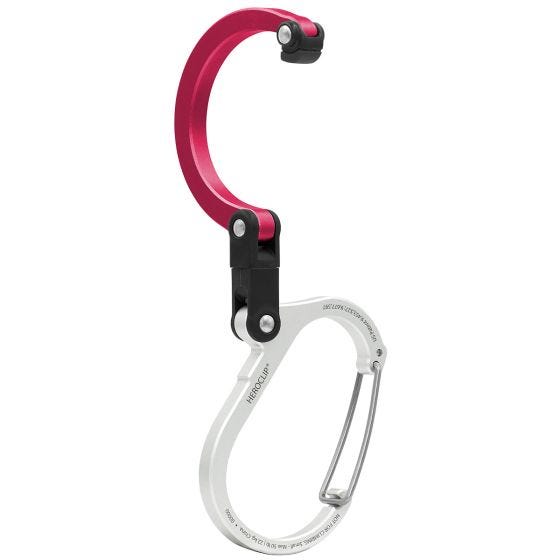 Heroclip Small Gear Karabiner - Hot Rod Red