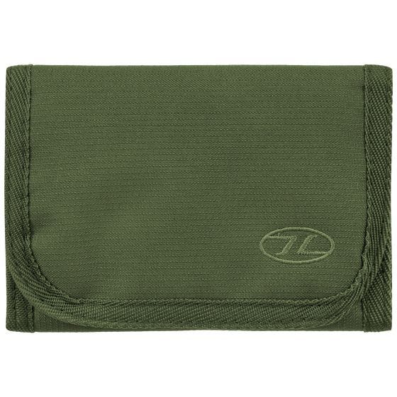 Highlander Shield RFID Brieftasche - Olivgrün