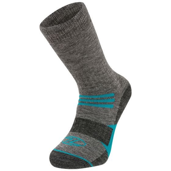 Highlander X-plorer Socken Merinowolle - Grau