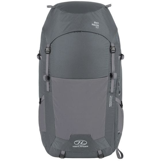 Highlander Damen Ben Nevis Rucksack 52 L - Grau