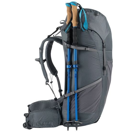 Highlander Herren Ben Nevis Rucksack 65 L - Grau