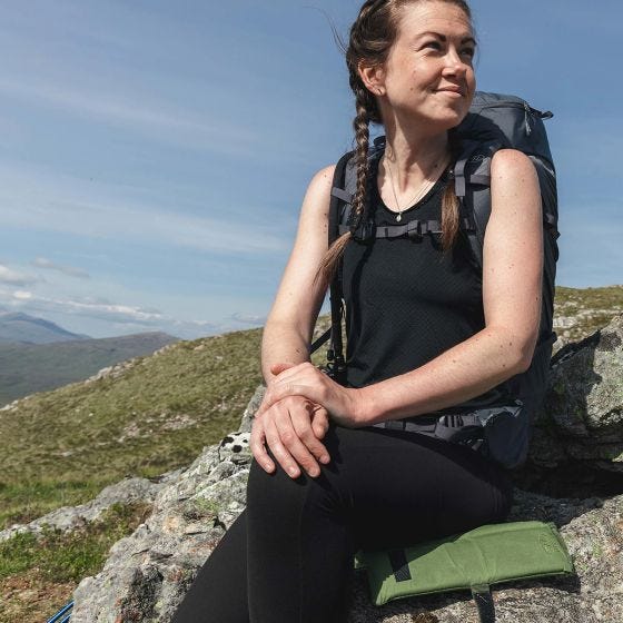 Highlander Faltbare Sitzmatte - Grau