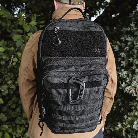 Highlander Forces Harrier Tasche 25 L - Schwarz