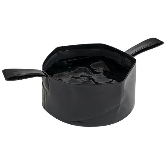 Highlander PVC Faltschüssel 4 L - Schwarz