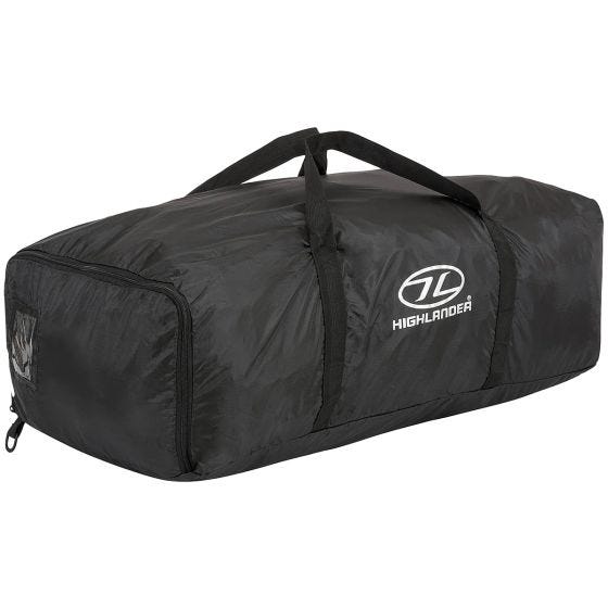 Highlander Rucksack-Transporthülle Schwarz