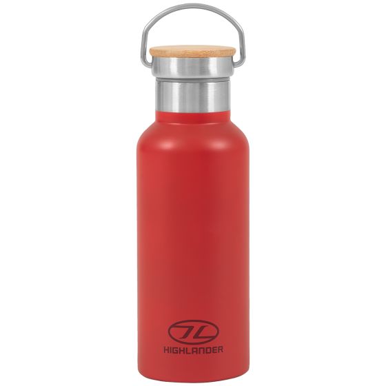 Highlander Campingflasche 500 ml - Rot