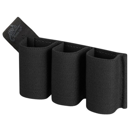 Helikon Elastischer Dreifach-Einsatz für Taschen Schwarz