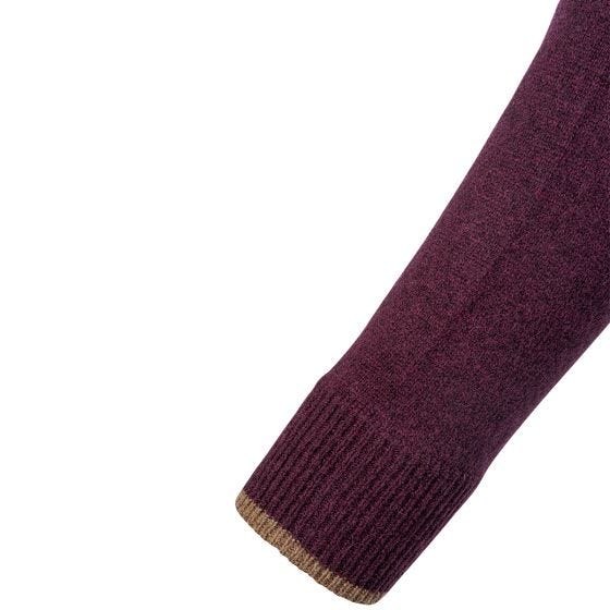 Jack Pyke Ashcombe Reißverschluss-Pullover - Plum