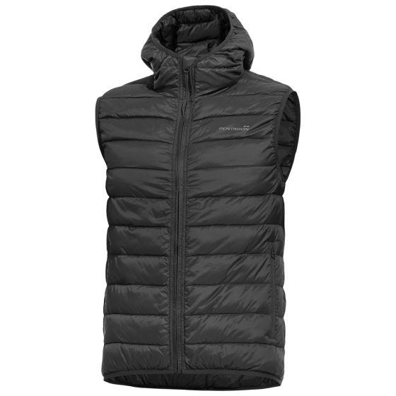 Pentagon Aurora Puffer Vest Schwarz