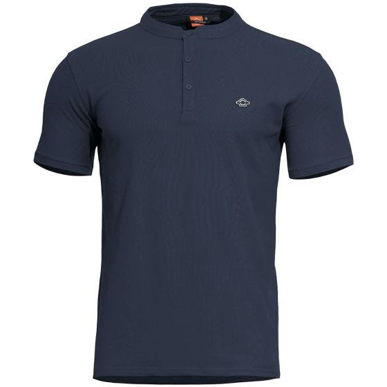 Pentagon Levantes Henley-Shirt Navy Blue