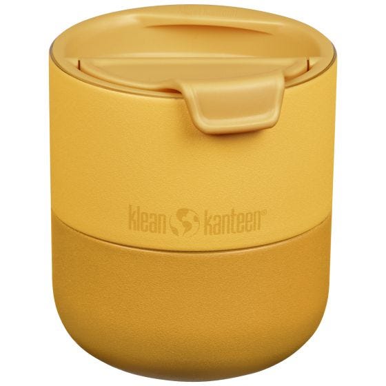 Klean Kanteen Rise 280ml Lowball Thermobecher w/Flip Lid - Old Gold