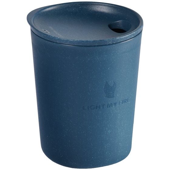 Light My Fire MyCup´n Lid Original Bio Becher - Hazy Blue