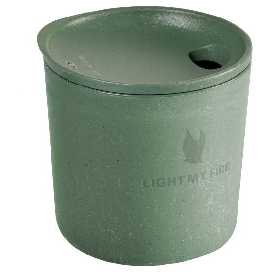 Light My Fire MyCup´n Lid Short Bio Becher - Sandy Green