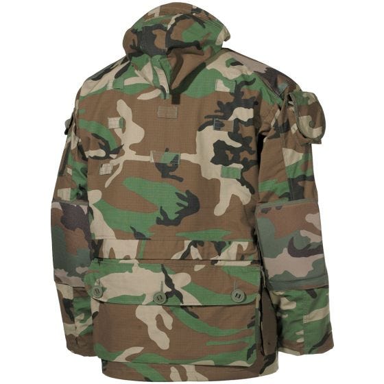 MFH Commando Smock-Jacke Woodland