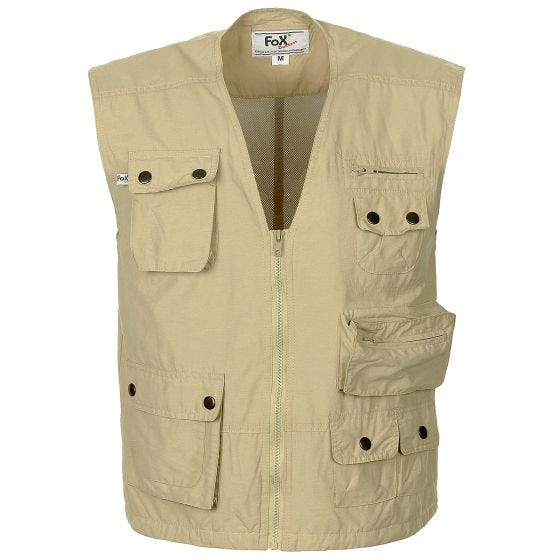 Fox Outdoor Microfibre Weste - Khaki
